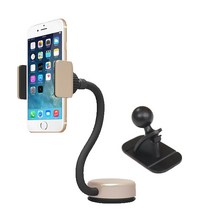 [캡데이스] 2in1 POSH 카 마운트 차량용거치대 / 대쉬보드 / 유리흡착 / 미니볼, 골드