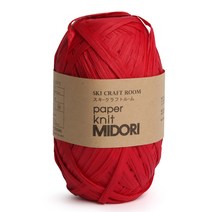 브랜드얀 미도리 종이실 가방 소품실, 미도리실 103 우버레드, 1개