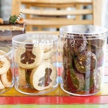 5057. 쿠키용기(원형.NO101)-중70*80 / 쿠키케이스 쿠키용기 쿠키포장용기, 1개