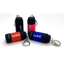 UST UV축광 후레쉬 USB 미니 충전식 에기 축광기, A형-레드(단품)