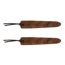 반야월소 나무 책갈피 4종 북마크, 2개, 월넛2T