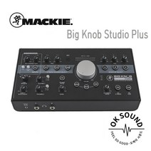 MACKIE 맥키 Big Knob Studio Plus 스피커 컨트롤러 스튜디오 모니터컨트롤러 오디오 인터페이스