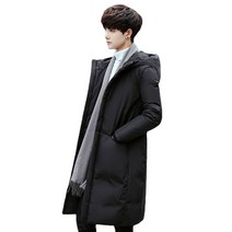 VYYM 패딩남성 겨울 솔리드 남성 도톰 슬림 한국판 영코트입니다.