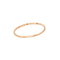 로이드 체크 컷팅 실반지 14K Gold 미스링LRS16075G SB2