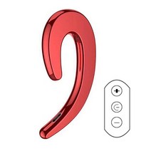 골전도 블루투스 이어폰 무선 헤드셋 4.1 노트북 태블릿 xiaomi iphone 7, 빨간색