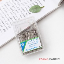 짱패브릭 일제실크핀 시침핀