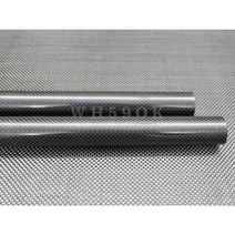 RC액슬 카본파이프 탄소 섬유 튜브 3k Carbon fiber tube 외경 11mm 내경 9mm RC 장난감.DIY 탄소 섬유 막대, 2pcs, 11x9x500mm 유광