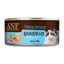 바보사랑 ANF 고양이 캔 참치치킨무스 95g 12개.스토어봄, 상세설명 참조