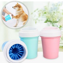 강아지발세척기 강아지 발세척기 산책후발 발닦기 애견 발, 블루_소형, 본상품선택