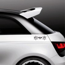 동호회 기념선물 부부동반 스티커 차박로고 택시 트럭 악세서리 승합차 SUV, 대형, 그레이