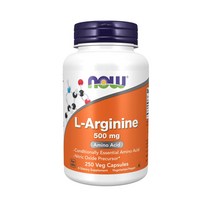 아르기닌 아르지닌 500mg 250정 나우푸드, 1개, 250캡슐