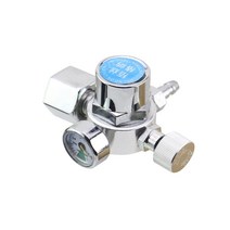 알곤 게이지 아르곤 조정기 레귤레이터 가스 조정기 감압기 용접 공구, 68K 아르곤 가스 계량기, 1개