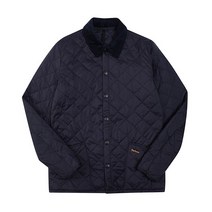 바보사랑 바버 헤리티지 리데스데일 퀼팅 재킷 MQU0240 NAVY.바버(무료배송)