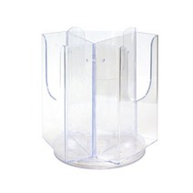회전형꽂이A6 3면 투명 46OZ13 POP꽂이 광고 리플렛