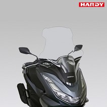 하디 혼다 PCX125 2021-2023 미들 윈드스크린 클리어 색상