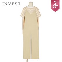 [인베스트] 베이직점프수트+줄무늬티셔츠세트_VKM1PT7081