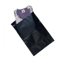 [바보사랑] HDPE 실속형 택배봉투 30X40cm+4cm 300장 블랙0.07mm, 1