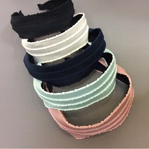 넓은머리띠 와이드 핸드메이드 편한머리띠 넓은 헤어밴드 넓은폭 머리띠