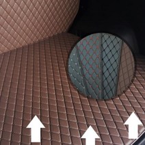 호야매트 풀커버 트렁크바닥매트, 더뉴모하비, 바닥등받이 매트