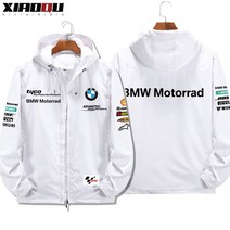 BMW 바람막이 자켓 긴팔 레이싱 점퍼 기모 오토바이 바이크 힙한, D