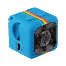 초소형 블랙박스 cctv 적외선 미니 음성 대화 감시 홈 애견 카메라 new sq11 mini 광각 hd 1080p sensor night vision camcorder dv, 푸른