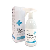바이러캐쳐 500ml 살균 소독제 손 피부 뿌리는 스프레이 차아염소산수 바이러스 제거 소독약 액 방역 탈취제 미산성 무자극 무취 무색