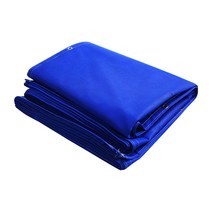 PVC 수직보호망 1500D 비계망 방염 안전망 건설망 건설펜스망 청색 1.85m x 15m, 1개