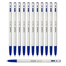모나미 153볼펜 0.7mm 12개입, 파랑/2타스