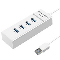 [대진씨앤엠] DJH-3401 (USB3.0허브/4포트/무전원/선길이1M) [블랙]