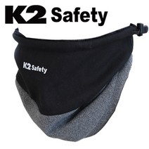 K2 듀얼스타일 넥워머 /방한용품 기모 목폴라 목토시, 블랙그레이
