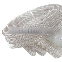 PUR 우레탄닥트 호스 25mm ~ 300mm X 10M /펌프 동력 물 수도 고압 안꼬 안꺾이는, 300mm*10M, 1롤