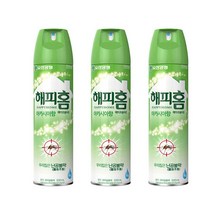 홀렌24 유한양행 해피홈 에어로솔(아카시아향) 모기약 500ml 3개 수성
