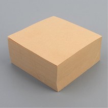 고객센터 상담 메모 붙이는 메모지 떡메 공시생떡메 떡매, 1개, 버터크림색