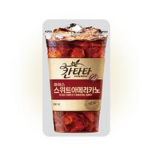 칸타타 아이스 아메리카노 파우치형 190ml, 10개