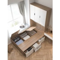 고시원침대 기숙사 미니 싱글 작은 단면매트리스 멀티싱글 1인용 무소음, 1500mmx2000mm