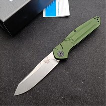 높은 경도 접는 나이프 BM 9400 알루미늄 핸들 야외 캠핑 안전 포켓 EDC Tools-BY04, 01 White blade