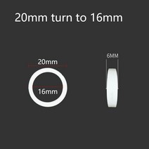 그라인더날 핸드그라인더날 절단석 연마석 4인치 5인치 그라인더 그라인딩 휠 홀 링 교환 도구 커터 그라, 07 32 turn to 20mm