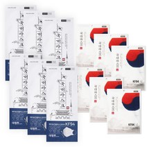 케이보건용마스크퓨어 KF94 흰색 소형 1매입 x 6개 + 케이보건용마스크미카 (KF94) 대형 흰색 1매입 x 6개, 1세트