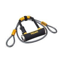 ONGUARD 핏불 미니 DT 8008 D락 바이크 콤비 블랙 3.55 x 5.52 인치 화이트