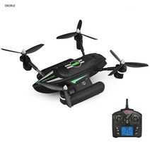 드론 wltoys q353 triphibian rc quadcopter 2.4g 6축 자이로 공기 지하수 방수 rc 드론 헤드리스 모드 원 키 리턴 rtf, 초록