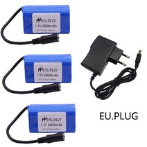 7.4V 6000mah 충전식 배터리 T188 2011-5 RC 어군 탐지기 낚시 미끼 보트 예비 부품 2S, 05 3B EU