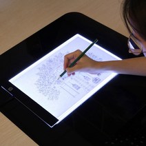 드로잉패드 LED A3 A4 A5 패드 그래픽 전자쓰기 그림그리는 조명 드로잉 보드 울트라 그리기 테이블 태블릿 라이트 스케치북 그림용 빈 캔버스