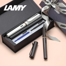 라미 [무료각인+선물포장]사파리 만년필+카트리지 SET, 각인필요없음, 차콜블랙, EF