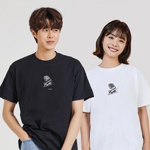 여름반팔티 박스반팔티 오버핏 키밍 와플 남자반팔티 반팔티 우정룩