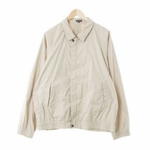 닥스 아이보리 무지 폴리 베이직점퍼 남자 L