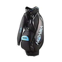 HONMA GOLF 혼마 골프 일본 정규품 경량 캐디 백 2022 모델, 블랙/블루, CB12213