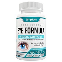 Eye Vision Support 60 눈 비타민 캡슐 루테인 제아잔틴 A E 아연 ZINC 칼슘, Eye Vitamin Minerals