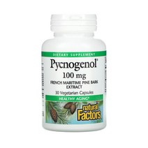 네추럴팩터스 피크노제놀 100mg 30베지캡슐