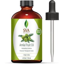 SVA 미국 에스브이에이 냉압착 암라 프룻 오일 118ml 1팩 인디안구스베리