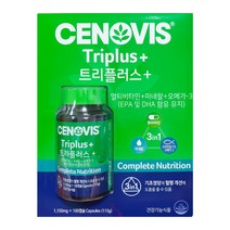 코스트코 CENOVIS 트리플러스 1150mg x 100캡슐 멀티비타민 혈행개선도움, 100정, 4개